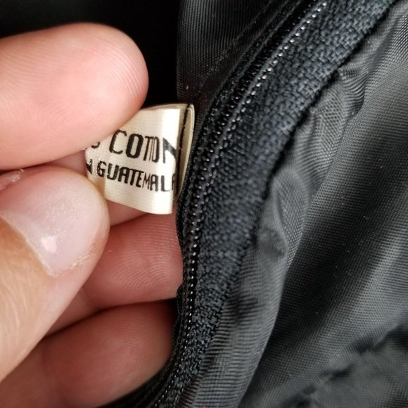 Guatemala Handmade Red Rose Floral Embroidered Purse Tote Shoulder‎ Bag《369》 - Picture 6 of 10